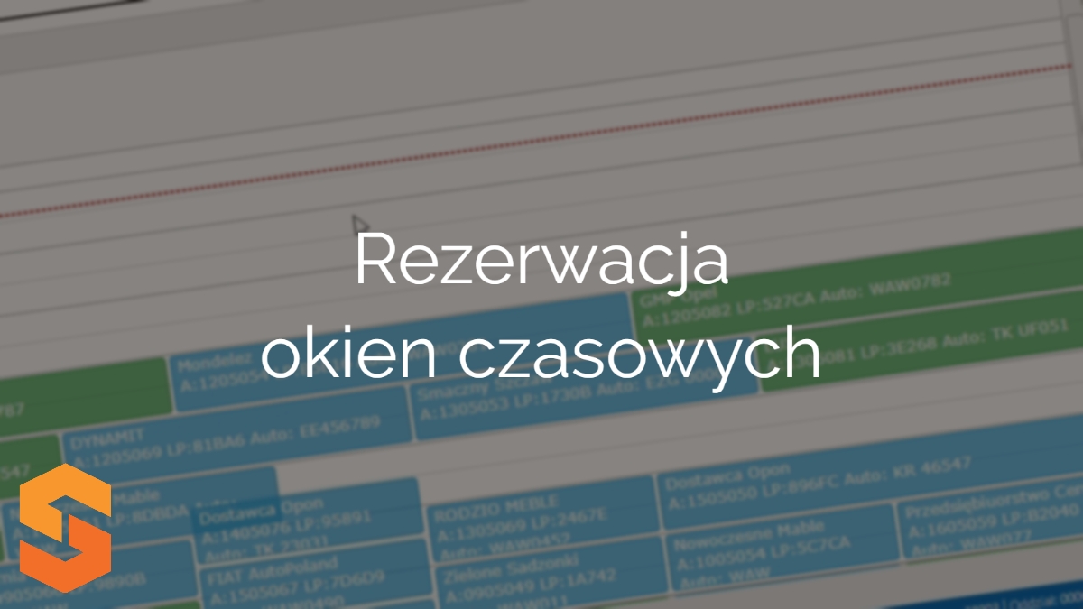 time slot management oprogramowanie,rezerwacja okien czasowych