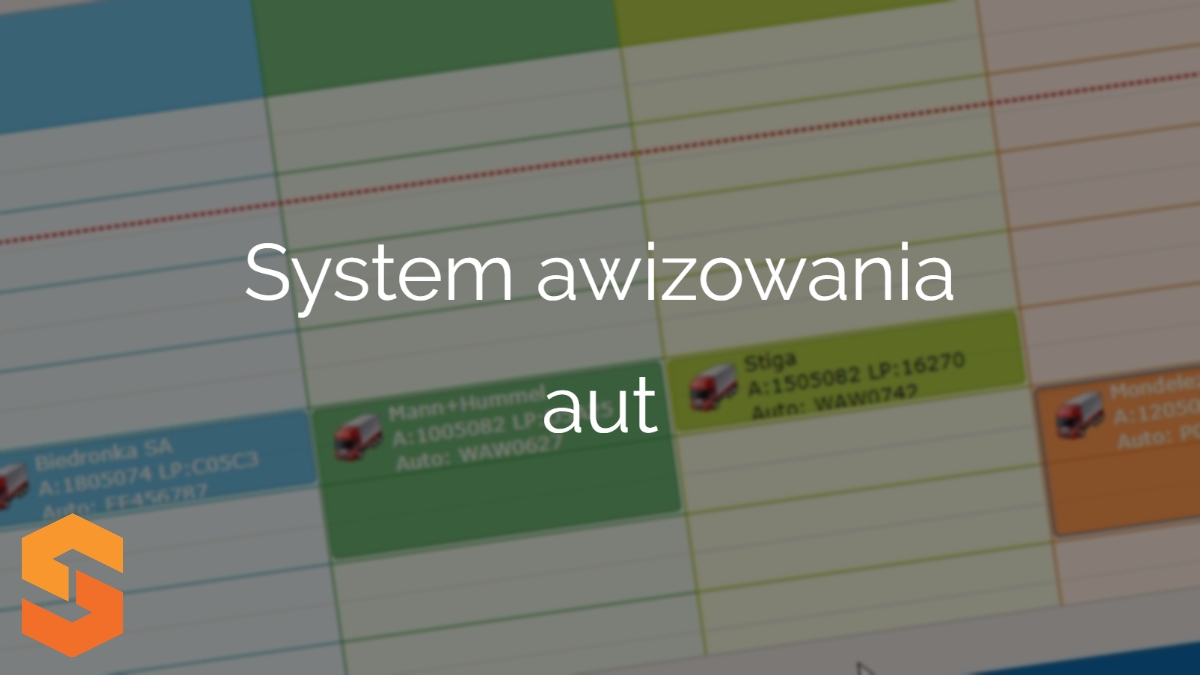 time slot management oprogramowanie,system awizowania aut