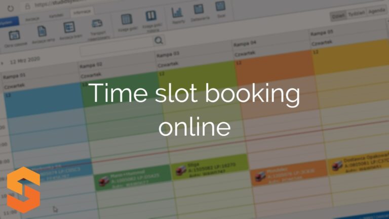 Time slot booking online