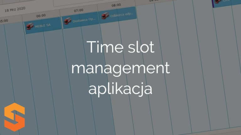 Time slot management aplikacja