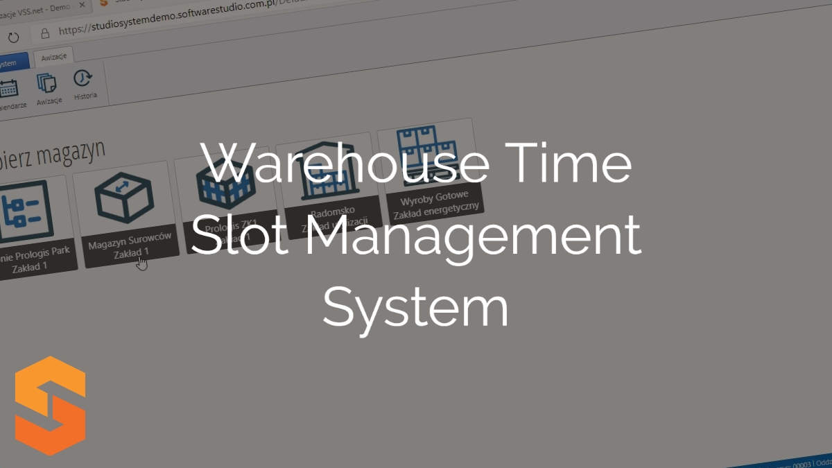 time slot management oprogramowanie,warehouse time slot management system