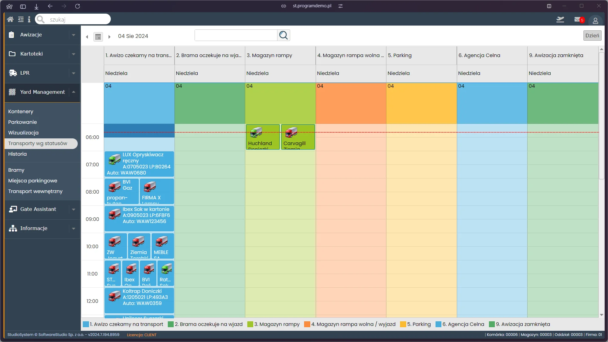 System awizacji YMS - optymalizacja procesów logistycznych